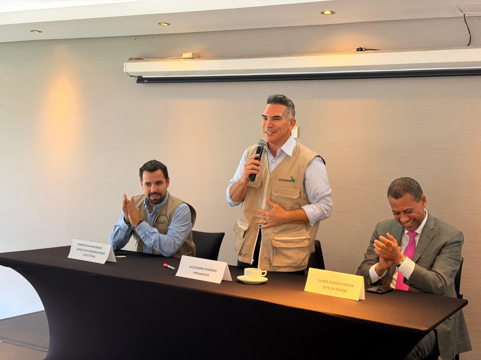 Encabeza Alejandro Moreno misión de observación electoral de la COPPPAL en Colombia.