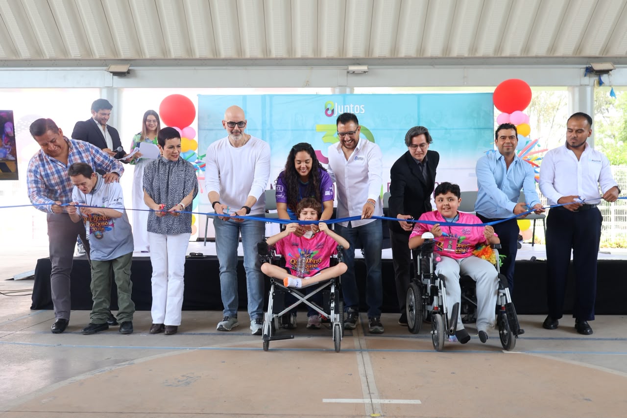 Entre sonrisas e inclusión, arranca el campamento de Juntos, Una Experiencia Compartida.