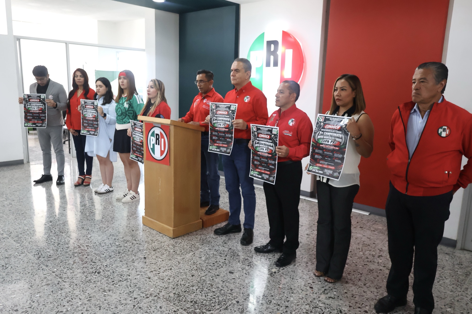 Copa PRI reunirá artes marciales, boxeo y lucha libre en San Luis Potosí.