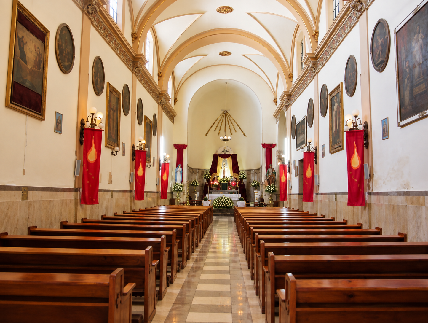 Templo del Espíritu Santo permanece bajo estudios por afectaciones estructurales.